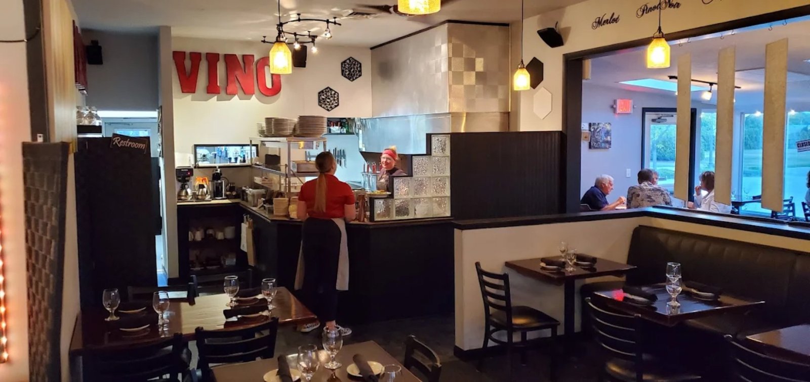 Pasta Vino evening service